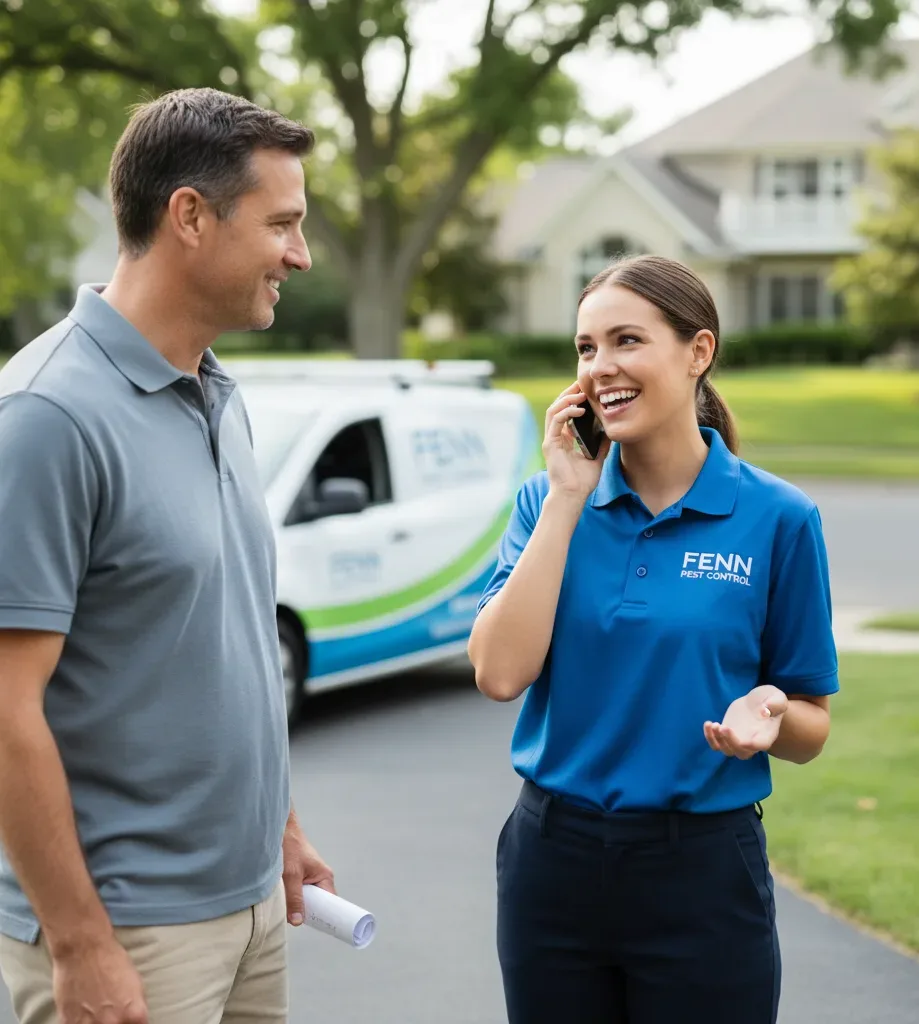 Fenn Pest Control customer support in Appleton